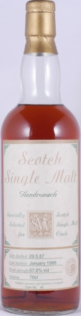 Glendronach 1987 10 Years Sherry Cask No. 60 Scotch Single Malt Circle Highland Single Malt Scotch Whisky 57,6%