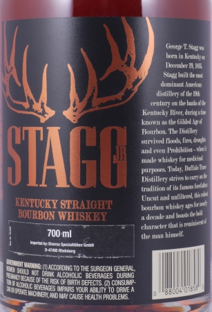 Stagg Jr. Release 2015 / Batch 5 Kentucky Straight Bourbon Whiskey Barrel Proof 64.85%