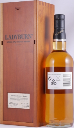 Ladyburn 1973 27 Years Vintage Single Cask No. 3200 Lowland Single Malt Scotch Whisky Cask Strength 50.4%