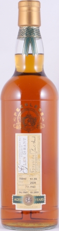 Glen Grant 1969 34 Years Oak Cask No. 2539 Duncan Taylor Cask Strength Rare Auld Speyside Single Malt Scotch Whisky 51,5%