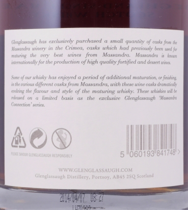 Glenglassaugh 1978 35 Years Madeira Puncheon Casks Massandra Connection Highland Single Malt Scotch Whisky 41,7%