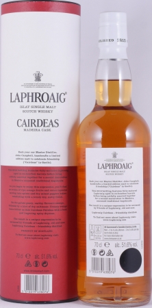 Laphroaig Cairdeas Madeira Cask Feis Ile 2016 Limited Edition Islay Single Malt Scotch Whisky Cask Strength 51,6%