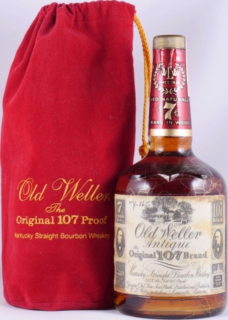 Old Weller Antique 7 Years The Original 107 Brand No. Y-365 Stitzel-Weller Kentucky Straight Bourbon Whiskey 53,5%