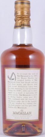 Macallan Thirties 1930s Limited Travel Range Highland Single Malt Scotch Whisky 40.0%