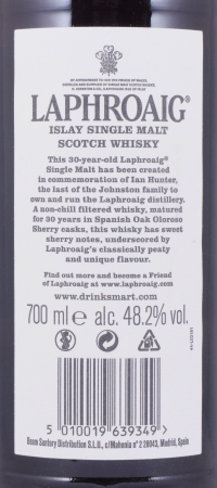 Laphroaig 30 Years The Ian Hunter Story Book 2: Building an Icon Islay Single Malt Scotch Whisky 48,2%