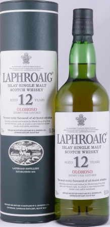 Laphroaig 12 Years Oloroso Sherry Cask World Duty Free 2007 Limited Edition Islay Single Malt Scotch Whisky 53,1%