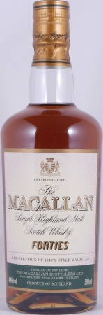 Macallan Forties 1940s Limited Travel Range Highland Single Malt Scotch Whisky 40,0%