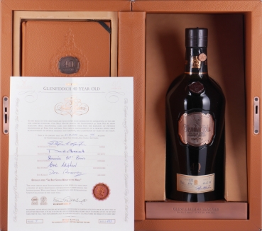 Glenfiddich 40 Years Rare Collection 2010 Release No.7 Speyside Pure Single Malt Scotch Whisky 46,6%