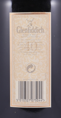 Glenfiddich 40 Years Rare Collection 2010 Release No.7 Speyside Pure Single Malt Scotch Whisky 46,6%