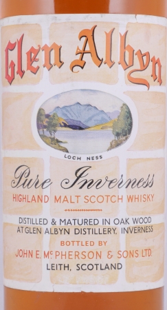 Glen Albyn 10 Years Oak Wood Pure Inverness Whiskiteca Eduardo Giaconne Highland Single Malt Scotch Whisky Cask Strength 56.9%