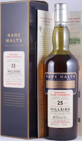 Hillside-Glenesk 1970 25 Years Rare Malts Selection Limited Edition Highland Single Malt Scotch Whisky 61,1%