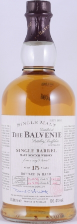 Balvenie 1980 15 Years Single Barrel Cask No. 12505 Highland Single Malt Scotch Whisky 50.4% 1.0 L