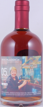 Bruichladdich 1990 24 Years Bourbon/Premium French Oak Cask No. 31 Laddie Crew Valinch 05 Marie McGregor Islay Single Malt Scotch Whisky 51.1%