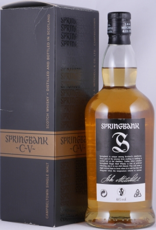 Springbank CV Release 2011 Black Label Campbeltown Single Malt Scotch Whisky 46,0%