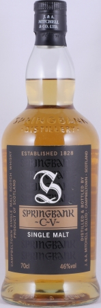 Springbank CV Release 2011 Black Label Campbeltown Single Malt Scotch Whisky 46,0%