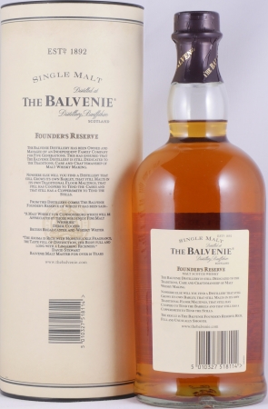 Balvenie 10 Years Founders Reserve Highland Single Malt Scotch Whisky 43,0% 1,0 L