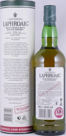 Laphroaig 10 Years Cask Strength Batch 003 Limited Release 2011 Islay Single Malt Scotch Whisky 55.3%