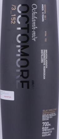 Bruichladdich Octomore 03.1_152 2005 5 Years Ochdamh-mor Bourbon Casks Islay Single Malt Scotch Whisky 59,0%