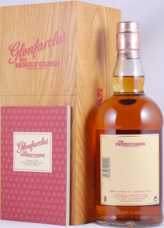 Glenfarclas 1991 29 Years The Family Casks Summer 2020 First Fill Sherry Butt Cask No. 211 Highland Single Malt Scotch Whisky 56,3%
