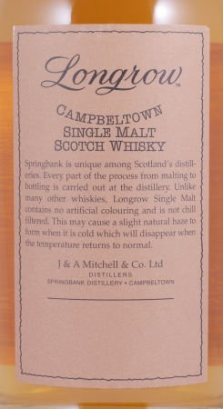 Longrow 1991 10 Years Campbeltown Single Malt Scotch Whisky 46,0%