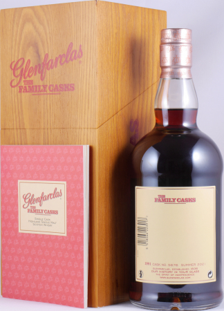 Glenfarclas 1991 29 Years The Family Casks Summer 2021 First Fill Sherry Butt Cask No. 5676 Highland Single Malt Scotch Whisky 55,3%