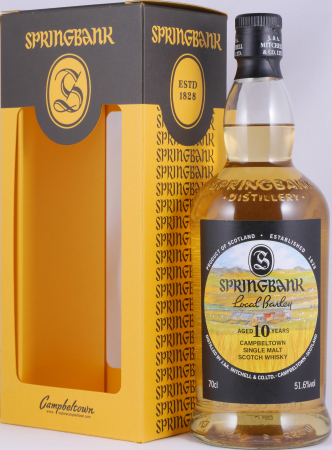 Springbank 2011 10 Years Local Barley Limited Edition 2021 Bourbon Casks Campbeltown Single Malt Scotch Whisky 51,6%