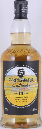 Springbank 2011 10 Years Local Barley Limited Edition 2021 Bourbon Casks Campbeltown Single Malt Scotch Whisky 51,6%