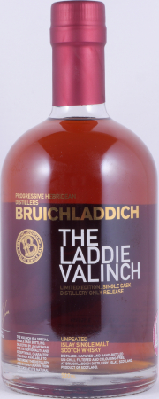 Bruichladdich 1989 26 Years Bourbon/Guigal Condrieu Cask R07/017 No. 011 The Laddie Crew Valinch No. 20 Duncan MacFadyen Islay Single Malt Scotch Whisky 50,6%