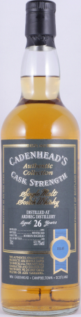 Ardbeg 1993 26 Years Bourbon Hogshead Cadenheads Authentic Collecton Islay Single Malt Scotch Whisky Cask Strength 53,7%