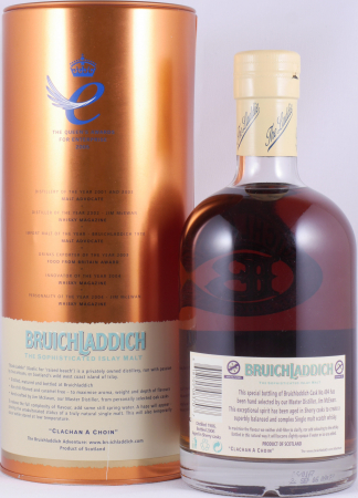Bruichladdich 1986 20 Years Dark Sherry Cask No. 494 Special Exclusive Limited Release Islay Single Malt Scotch Whisky 57.0%