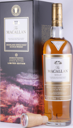 Macallan Gold Ernie Button Masters of Photography Capsule Edition Highland Single Malt Scotch Whisky 40,0%