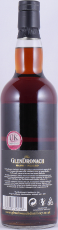 Glendronach 2005 11 Years Sherry Puncheon Cask No. 1444 Distillery Managers Exclusive Hand-Filled Highland Single Malt Scotch Whisky 57.3%