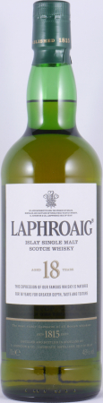 Laphroaig 18 Years New Label White Tube Release 2014 Islay Single Malt Scotch Whisky 48,0%