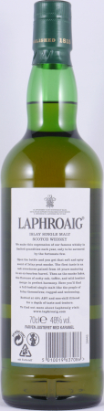 Laphroaig 18 Years New Label White Tube Release 2014 Islay Single Malt Scotch Whisky 48,0%