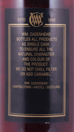 Hazelburn 2002 12 Years Bourbon Hogshead Cadenhead Campbeltown Single Malt Scotch Whisky Cask Strength 54,1%