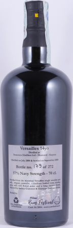Diamond Demerara 2004 14 Years Single Cask No. 36/2004 Milano Rum Festival Versailles Navy Strength Guyana Rum 57.0%