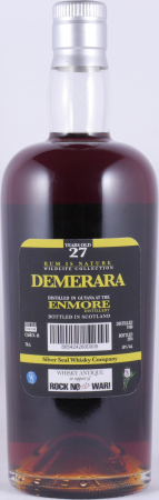 Enmore Demerara 1988 27 Years Single Cask No. 44 Silver Seal Wildlife Collection Wooden Coffee Still  Fine Old Guyana Rum 50,0%