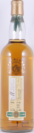 Macallan 1968 35 Years Oak Cask No. 5591 Duncan Taylor Peerless Cask Strength Rare Auld Highland Single Malt Scotch Whisky 41.0%