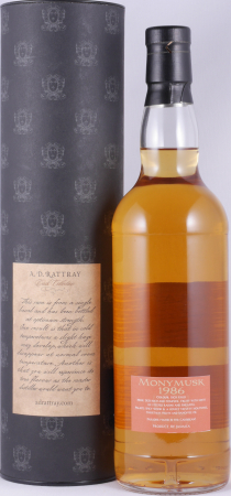 Monymusk 1986 25 Years Single Barrel No. 10 A. D. Rattray Individual Single Cask Bottling Jamaican Rum 46.0%
