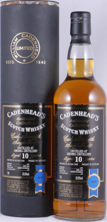 Ardbeg 1993 10 Years Sherry Hogshead Cadenheads Authentic Collection Islay Single Malt Scotch Whisky 59.8%