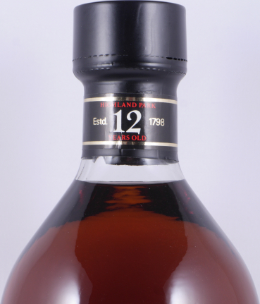 Highland Park 12 Years Ornamental H Screen Printed Label Orkney Islands Single Malt Scotch Whisky 43,0% 1,0L