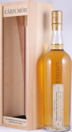 Bruichladdich 1990 22 Years Bourbon Hogshead No. 2688 Càrn Mòr Celebration of the Cask Islay Single Malt Scotch Whisky 48.6%