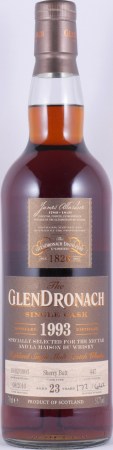 Glendronach 1993 23 Years Sherry Butt Cask No. 447 Highland Single Malt Scotch Whisky 51,7%