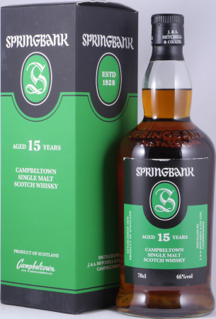 Springbank 15 Years Limited 2020 Edition Campbeltown Single Malt Scotch Whisky 46.0%