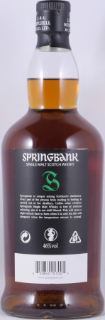 Springbank 15 Years Limited 2020 Edition Campbeltown Single Malt Scotch Whisky 46.0%