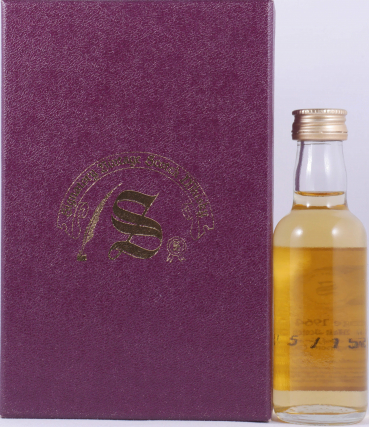 Longmorn 1964 30 Years Oak Cask No. 51 Miniatur Signatory Vintage Highland Single Malt Scotch Whisky 53,2%