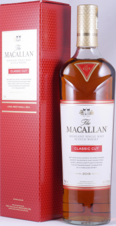 Macallan Classic Cut Limited 2018 Edition Sherry Oak Casks Highland Single Malt Scotch Whisky Cask Strength 51.2%