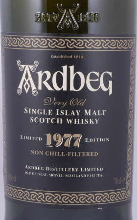 Ardbeg 1977 Non Chill-Filtered Limited Edition Very Old Islay Single Malt Scotch Whisky 46,0%
