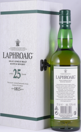 Laphroaig 25 Years Bourbon Casks Limited Edition 2018 Islay Single Malt Scotch Whisky Cask Strength 52,0%