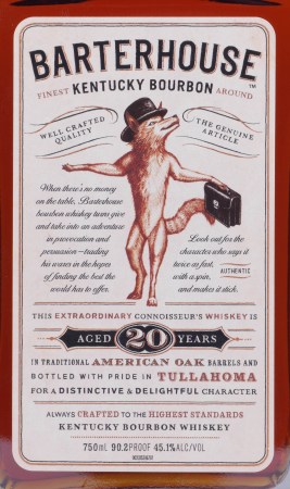 Barterhouse 20 Years Orphan Barrel Limited Edition 2014 Kentucky Bourbon Whiskey 45,1%